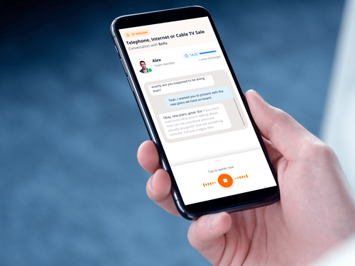 Redesigning a Live AI Trainer's Voice Interface for Web and Mobile